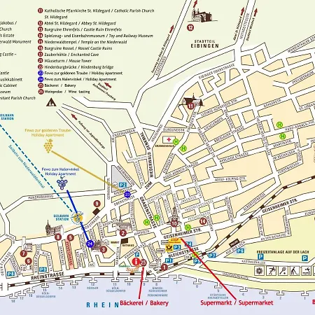 Zur Goldenen Traube * Rüdesheim nad Renem
